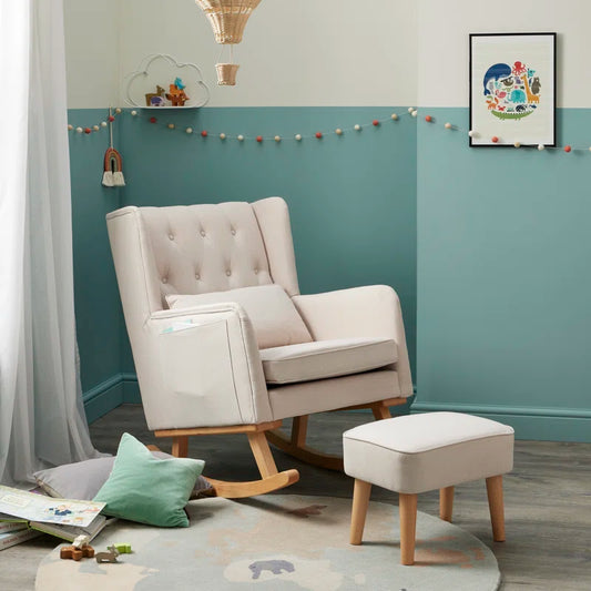 Lux Nursing Chair with Stool