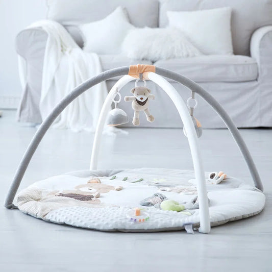 Animal Themed Baby Gym with Hanging Toys