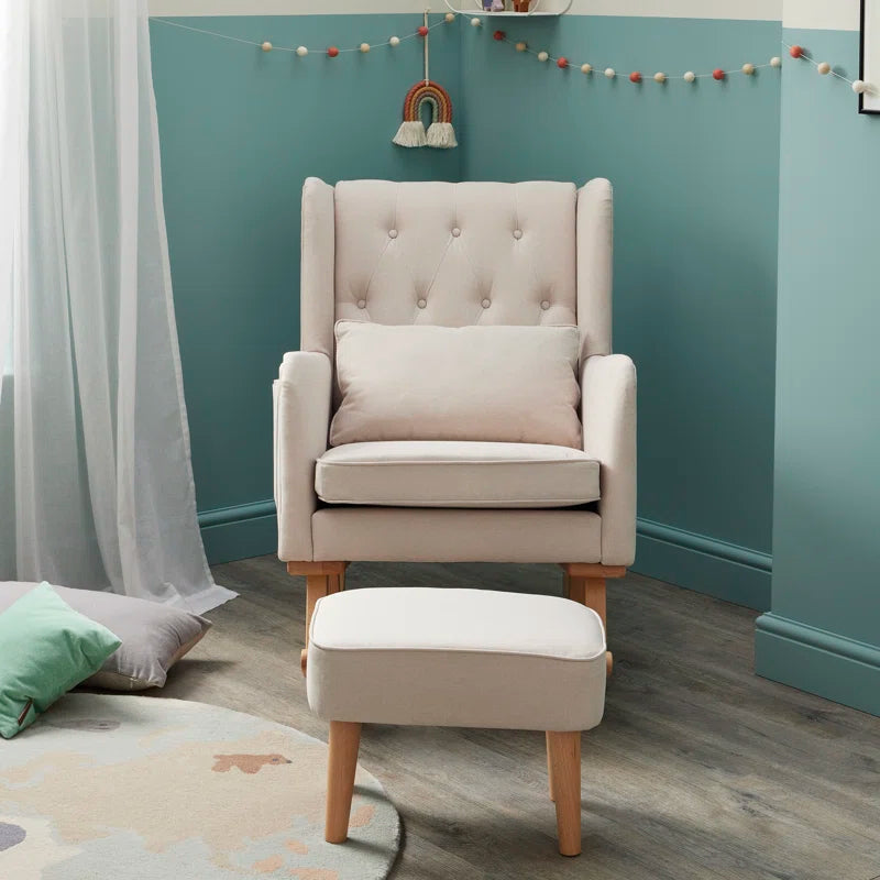 Lux Nursing Chair with Stool