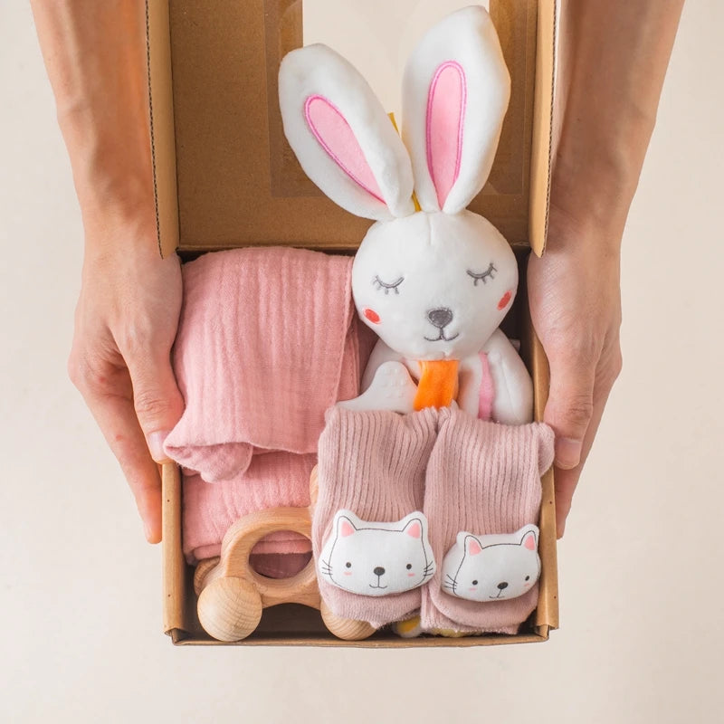 Baby Gift Box Set - Pink Bunny