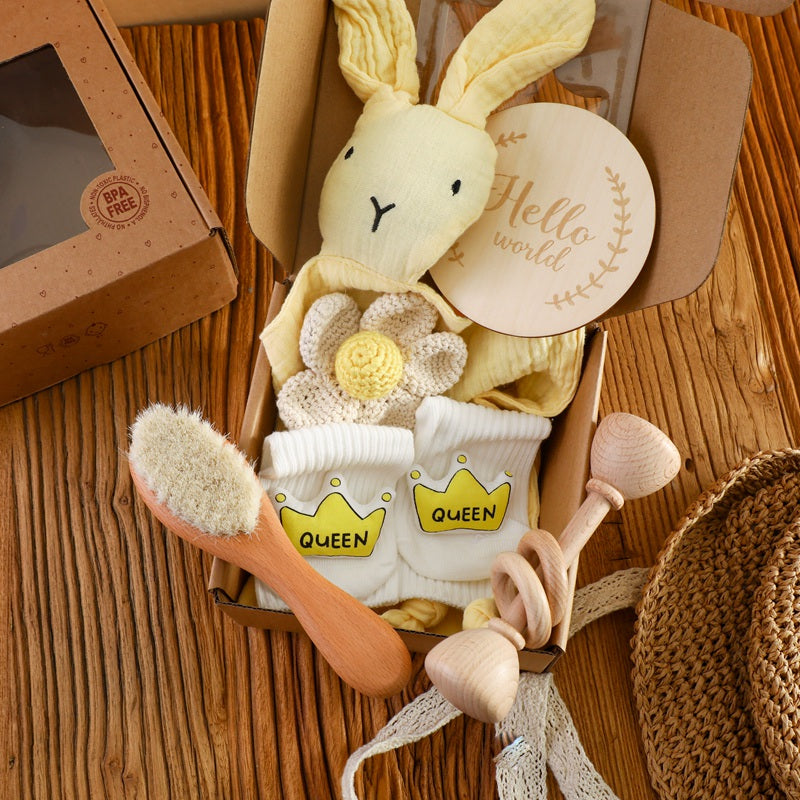 Baby Gift Box Set - Yellow Rabbit