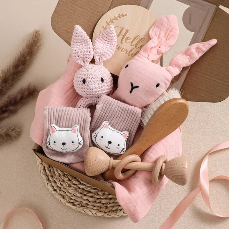 Baby Gift Box Set - Pink Bunny